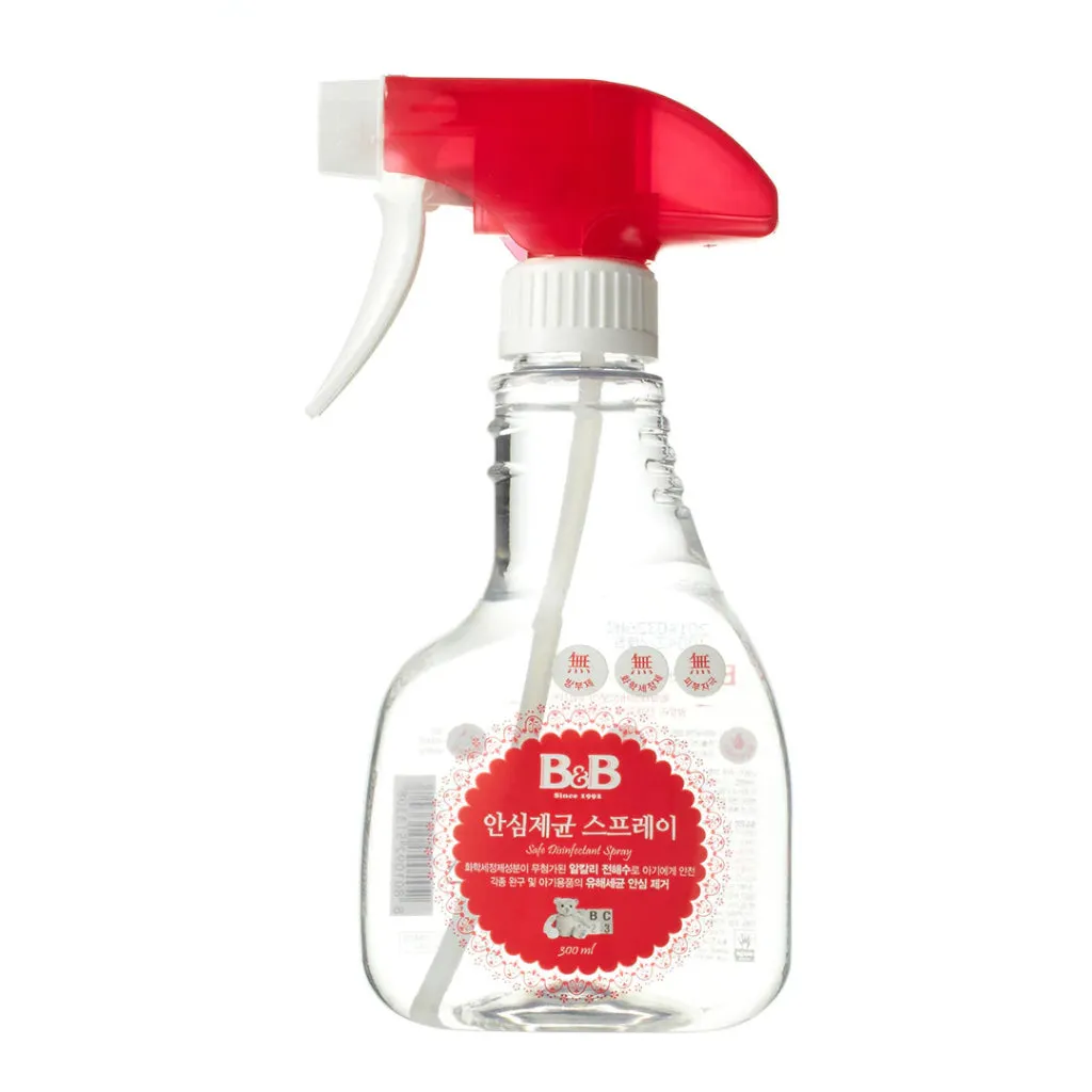 [2-Pack] B&B Safe Disinfectant Spray (300ml)