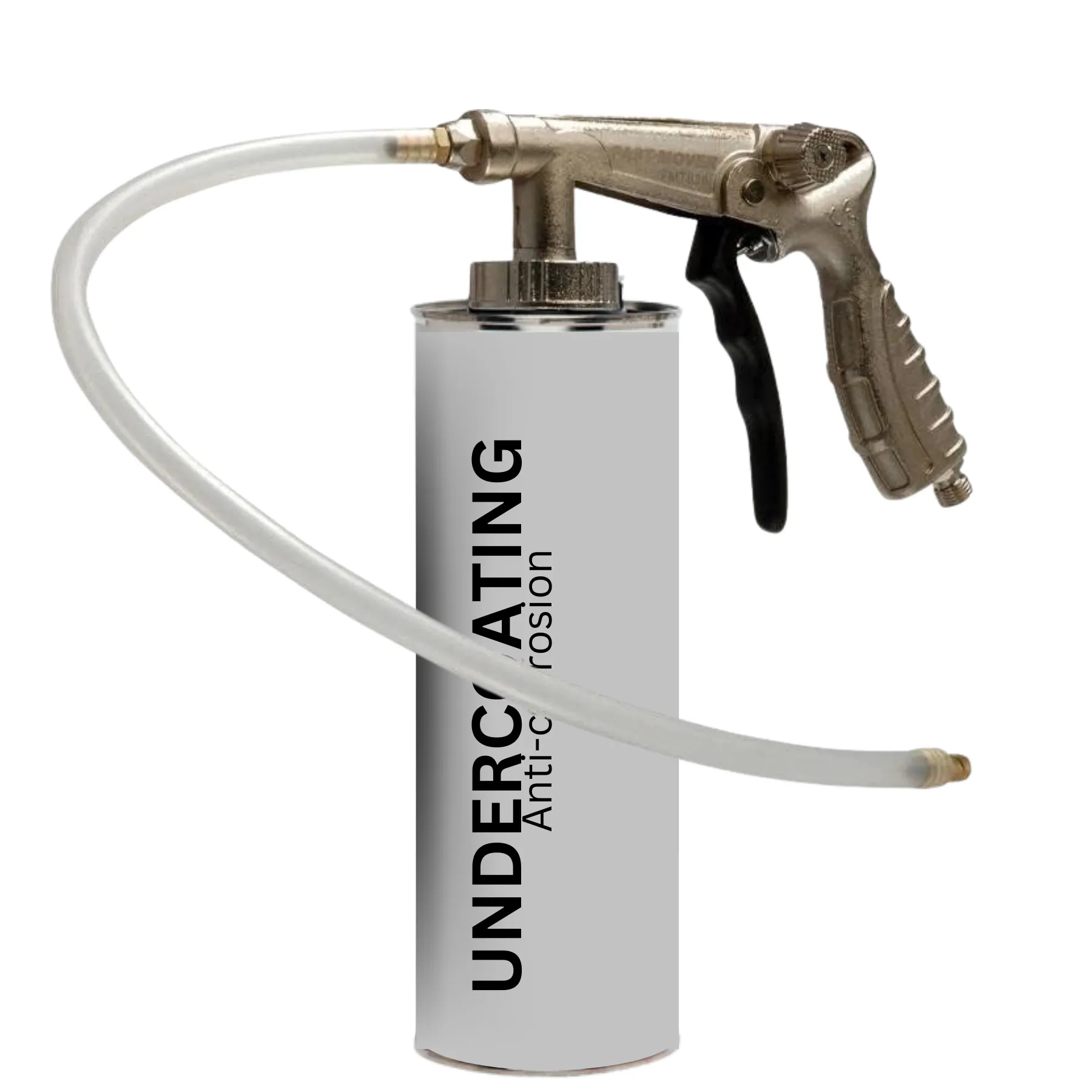 Collision Quest Aluminum Universal Undercoating Gun with Expansion Wand Suitable for 1 Liter Cans
