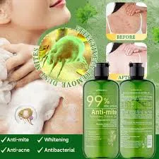 KORMESIC 99% Anti-mite Removal tea tree essential oil Refreshing Shower Gel 450ml