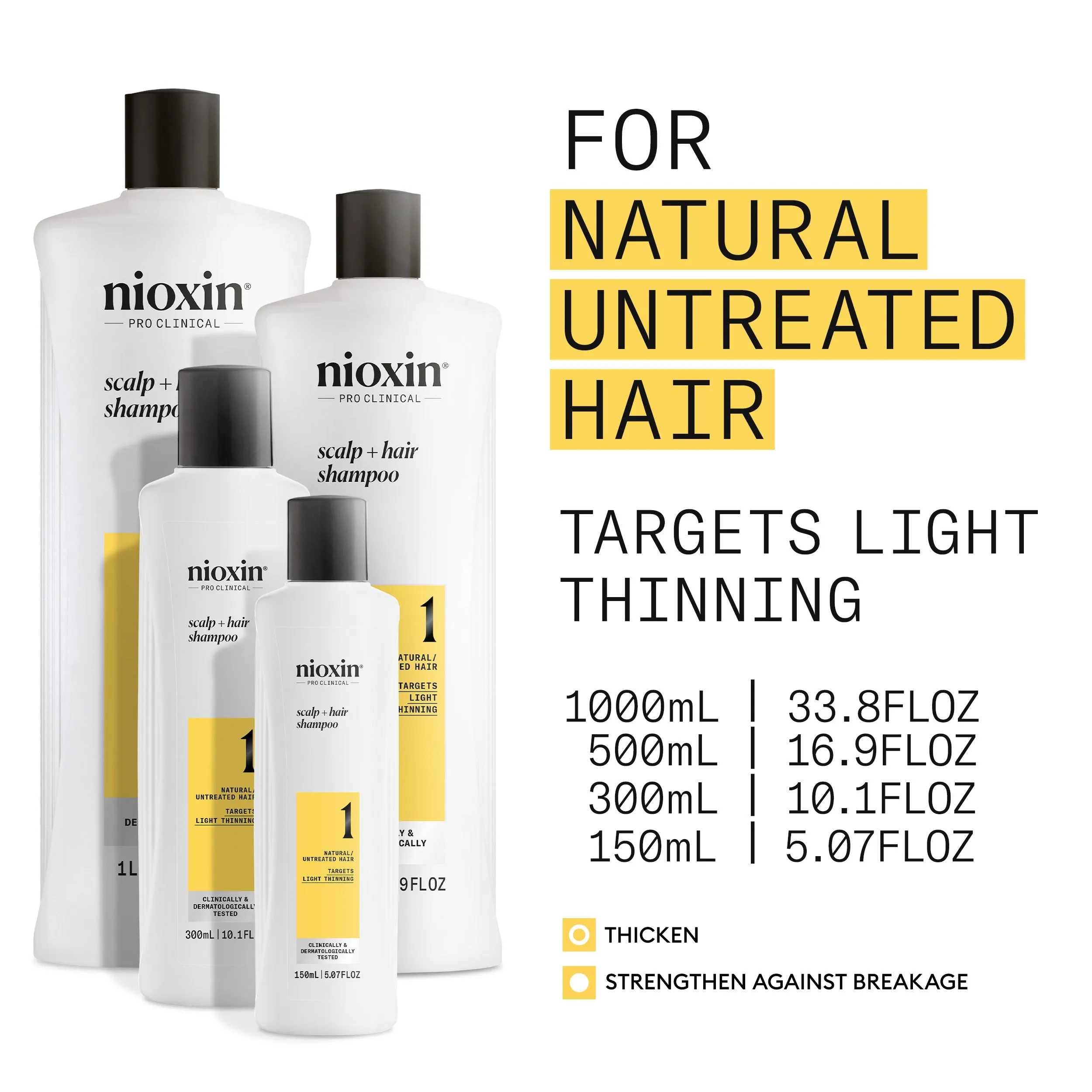 Nioxin System 1 Scalp   Hair Shampoo - Hair Thickening Shampoo