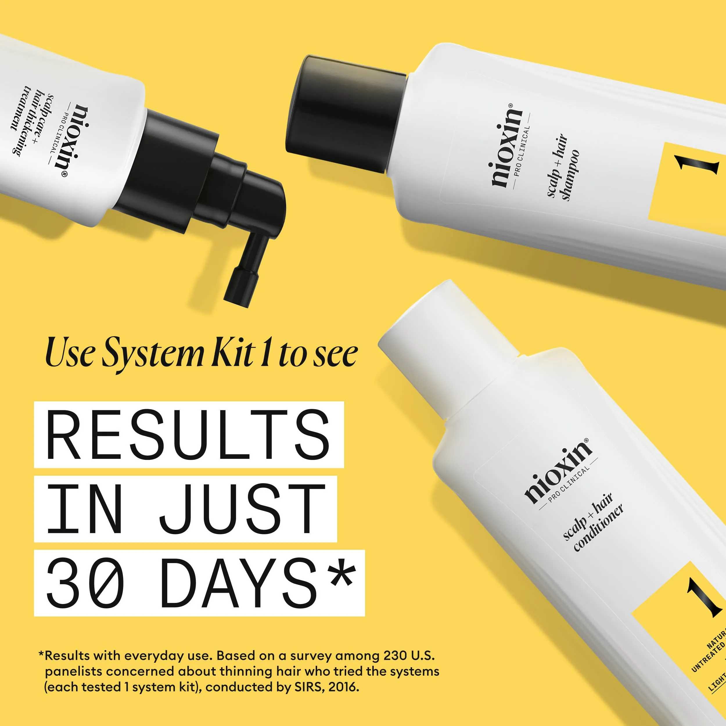 Nioxin System 1 Scalp   Hair Shampoo - Hair Thickening Shampoo