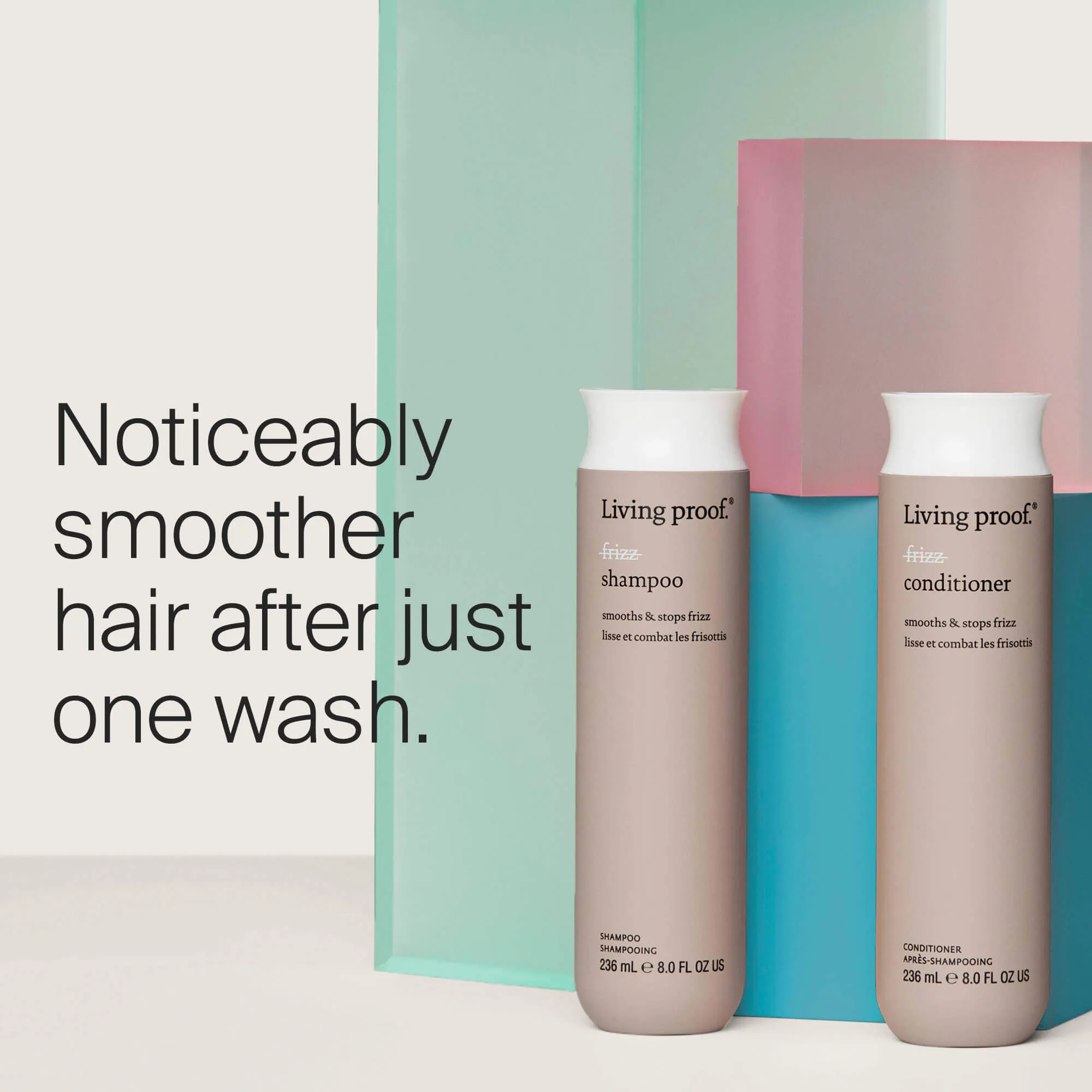 No Frizz Smoothing Shampoo & Conditioner Bundle