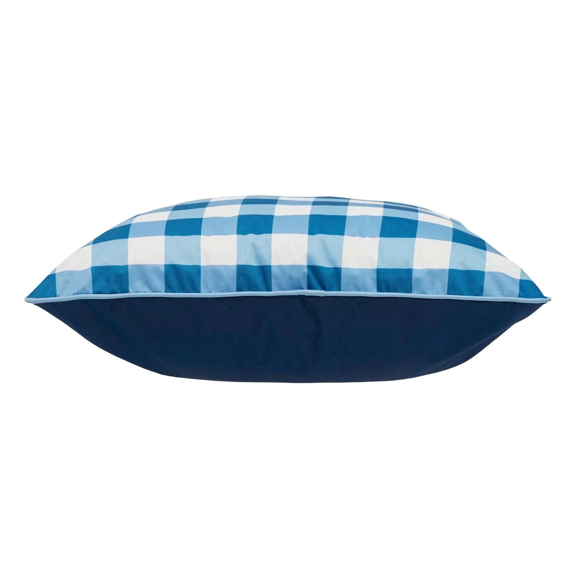 Outdoor Cushion - Gingham Mineral 50x50cm