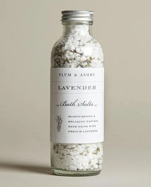 Plum and Ashby Lavender Bath Salts